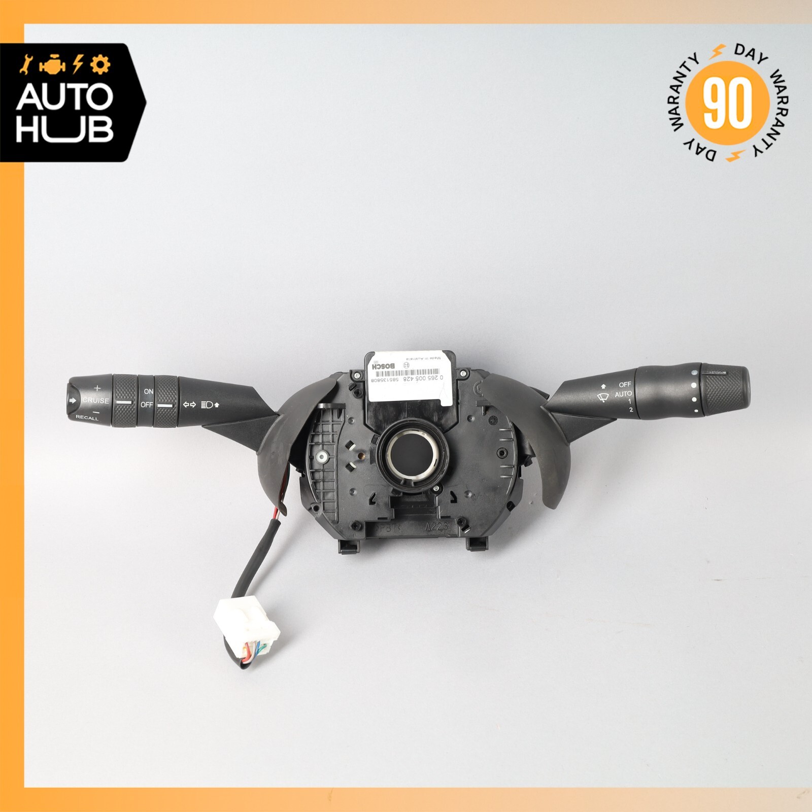 03-19 Maserati Quattroporte M139 GranCabrio M145 Steering Column Switch OEM
