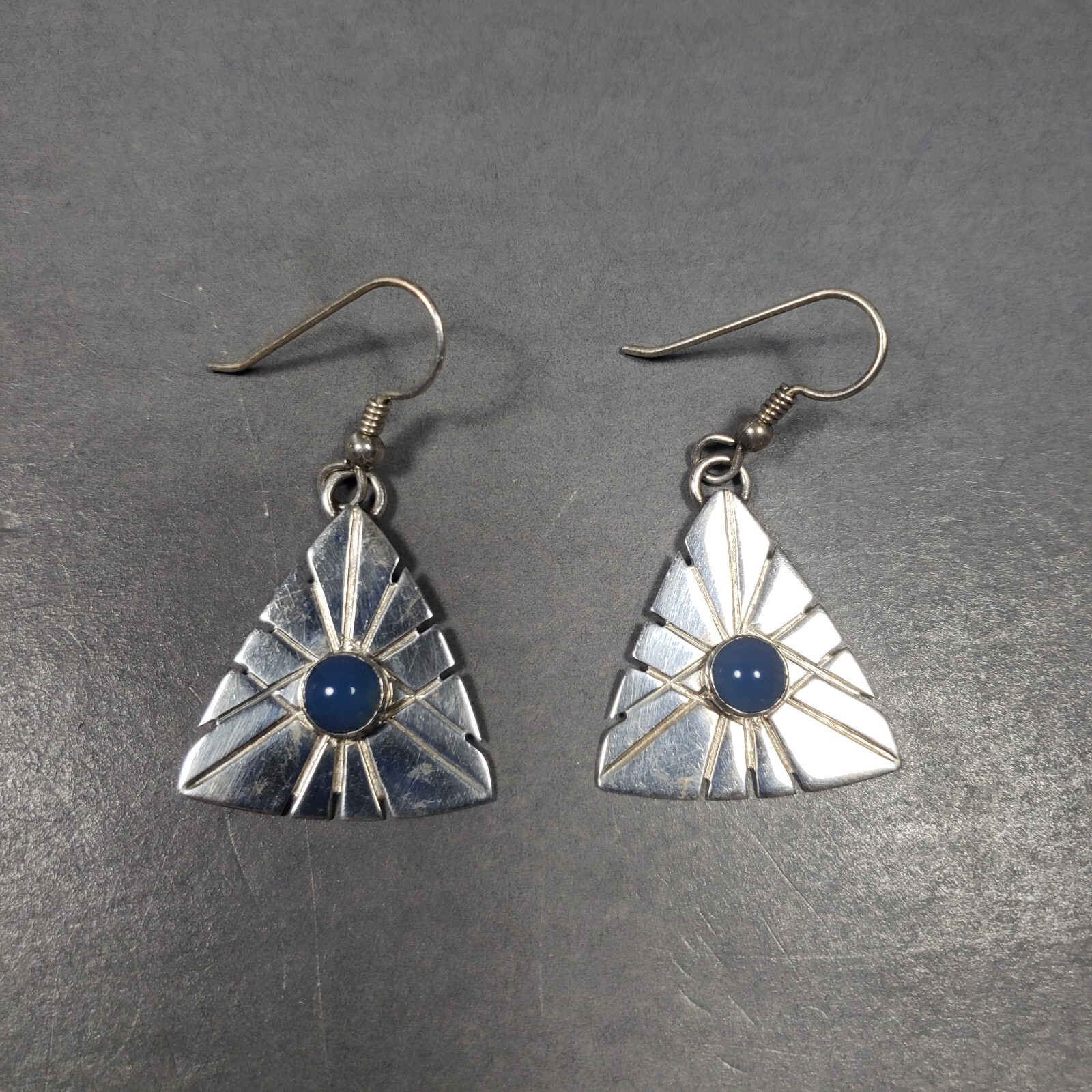 Duane Earrings Sterling Silver Dangle Southwester… - image 4