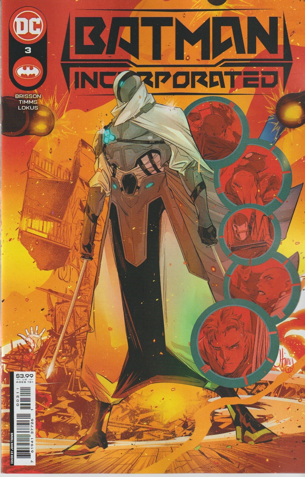 DC COMICS BATMAN INCORPORATED #3 FEBRUARY 2023 1ST PRINT NM