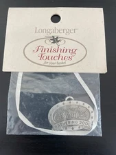 Longaberger CC Gathering 2001 Basket Tie On - NIB