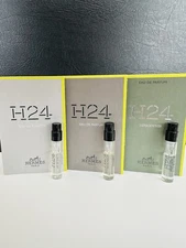 Hermès H24 Herbes Vives, Eau De Toilette  & Eau De Parfum Sample Size (3pcs-2ml)