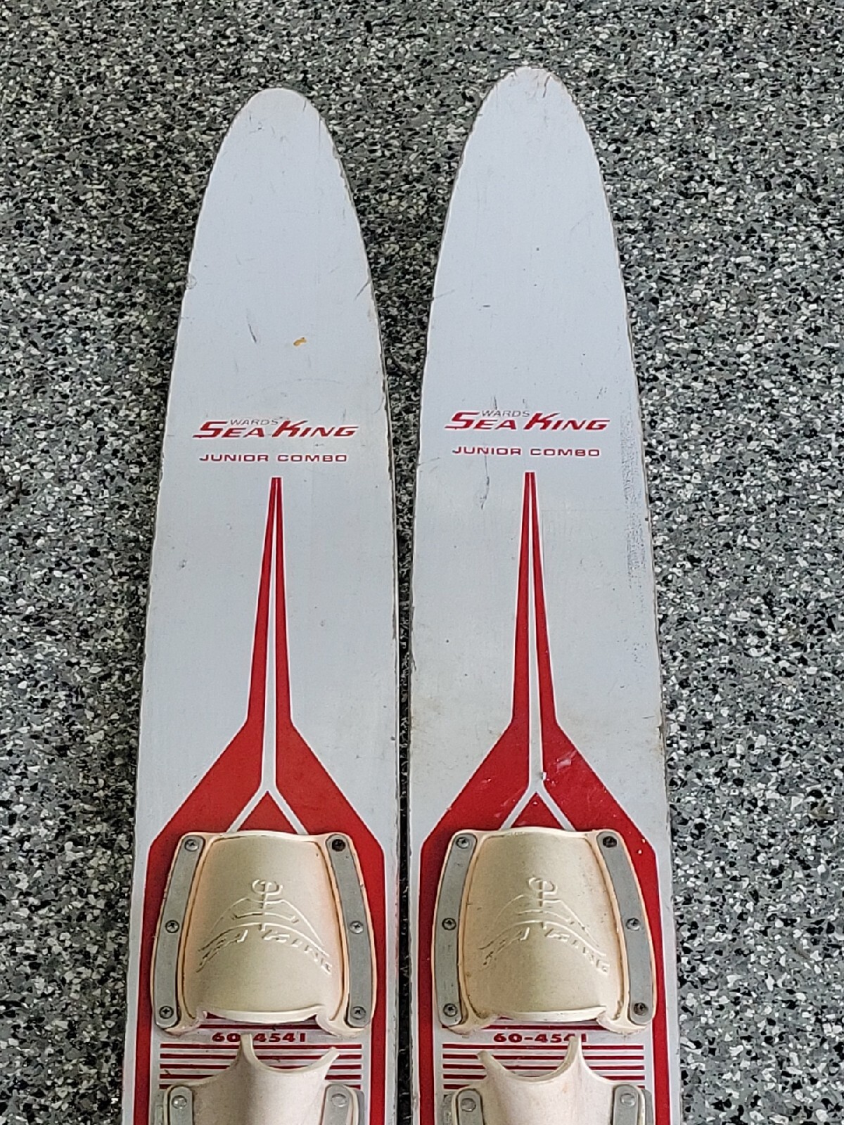 Vintage Wards Sea King Junior Combo Water Skis eBay