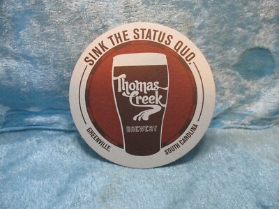 Thomas Creek Brewery Beer Coaster