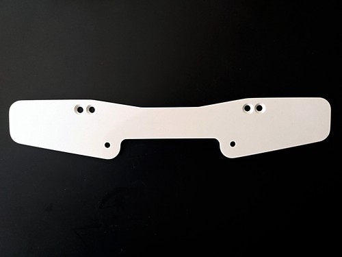 Team Associated ASC8187 8187 RC10L Front Wide Bumper (White) - Picture 2 of 2