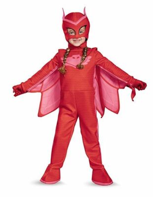 Disguise Disney PJ Masks Owlette Deluxe Toddler Girls Halloween Costume 17171