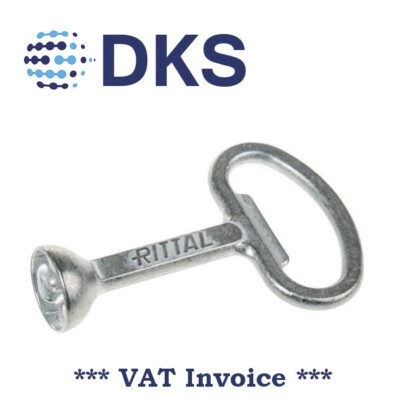 Rittal 2549600 Doppelbartschlüssel fÃ1/4r GehÃ¤use HD Nockenschloss 002237