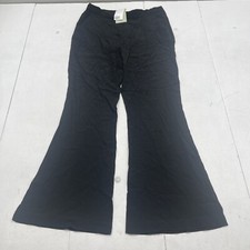 H M Black High Waisted Tailored Trousers Women s Size 12 New
