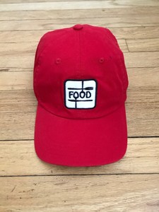 custom red baseball cap