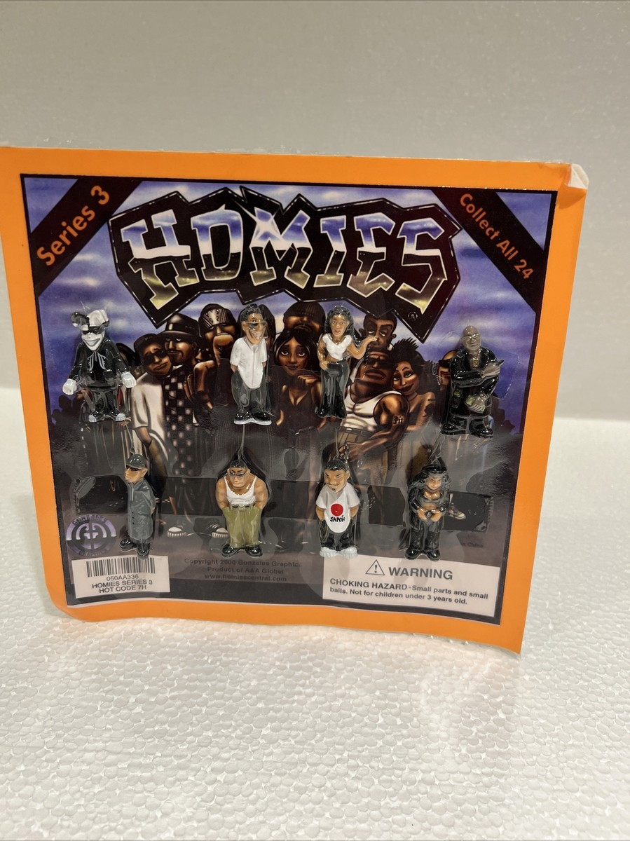 homies series 3 rare pack of 8 collectible mini figures 2000