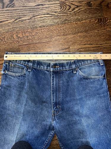 Levis Jeans Mens 37 x 31 Leather Tab Straight Leg Denim - Picture 9 of 11
