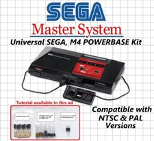 Sega Master System M4 POWERBASE Restoration Kit / Fix no Power, Sound or Video
