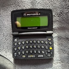 Vinage Motorola TalkAbout Text Pager Model A06JEB5806AA with original box  clip