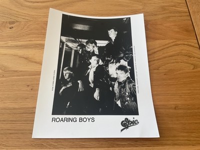 Roaring Boys - B & W promo photo - Epic records.