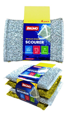 Metall Schrubber Pads Schwamm Scheuer Abwaschen Reinigung 1-12 Küche Scheuern