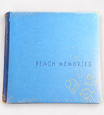 Creative Memories 12x12 Beach Memories Blue Fish Scrapbook Album Coverset NIP