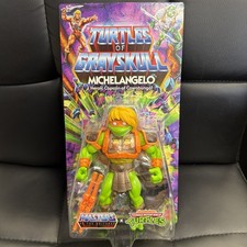 MICHELANGELO Turtles of Grayskull MOTU   TMNT Masters Universe Mattel 2024 New