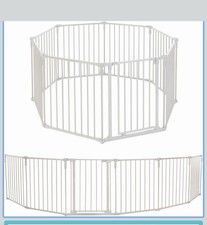 Toddleroo by North States, 3 In 1 Metal Superyard Baby Play Yard: 8 Panel. 30  H