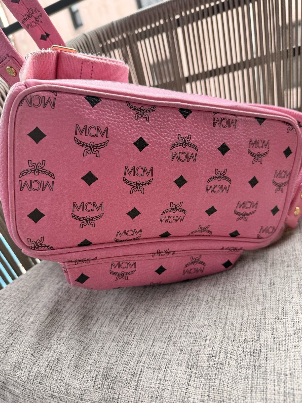 MCM Monogram backpack - image 7