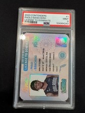 2023 Panini Contenders #1 Paolo Banchero License To Dominate CASE HIT SSP PSA 9