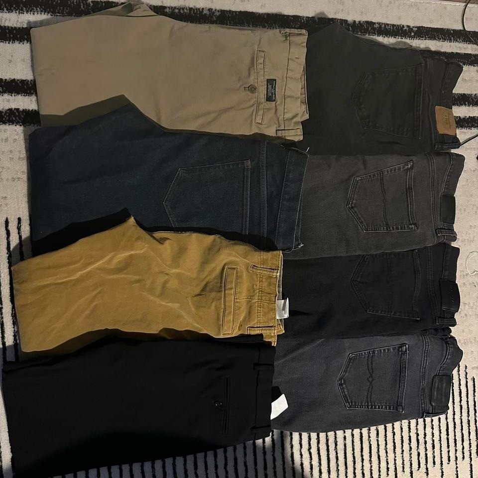 Men's Jeans/Pants Bundle, Sz 34/30 (Tommy hilfiger, Lucky Brand, Abercrombie etc