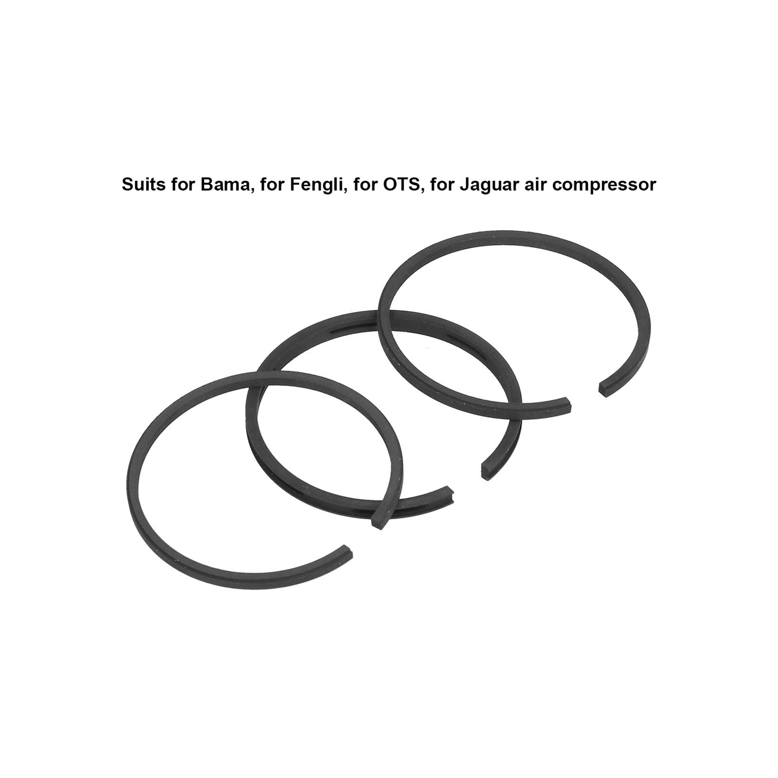3Pcs 42mm Metal Engine Piston Ring Set For OTS Air Compressor
