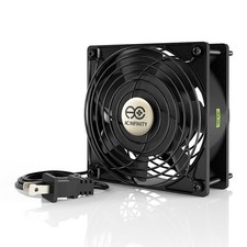 AXIAL 1238, Muffin Fan, 115V 120V AC 120mm x 38mm High Speed, for DIY Cooling...