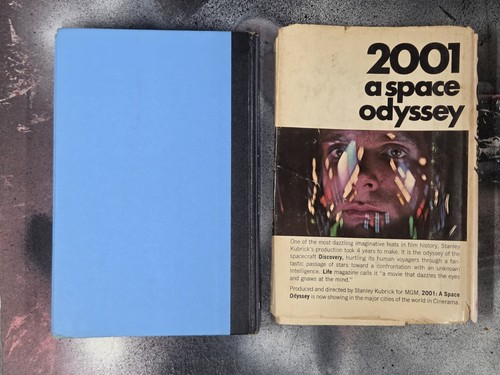 A Space Odyssey 2001 Arthur C. Clarke HC Dust Jacket 1968 Book Club Edition HA - Picture 3 of 5
