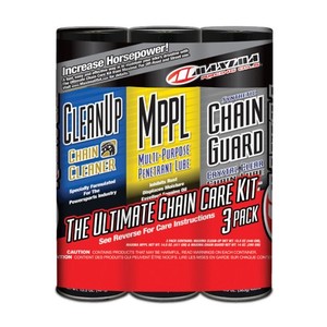 Maxima Synthetic Chain Guard Ultimate Chain Care Kit - 3-Pack Aerosol (4 / Case)