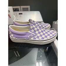 Vans Checkerboard Slip-On - Lavender White
