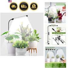 Grow Light for Indoor Plants Growing, 6000K Full Spectrum Gooseneck Plant Lam...