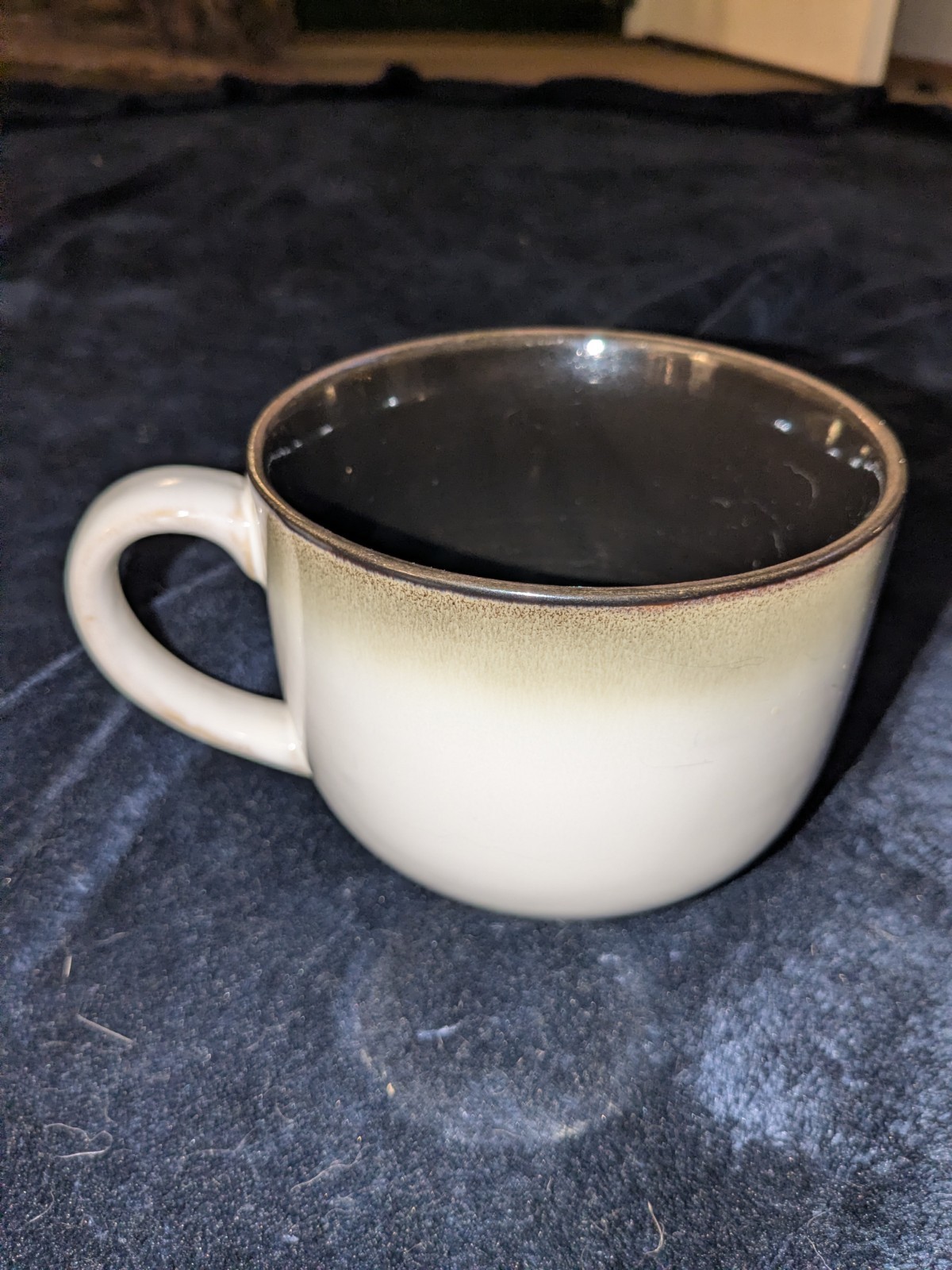 SANGO Nova Black 4932 Mug Jumbo Grand Soup Coffee Chili 24 o
