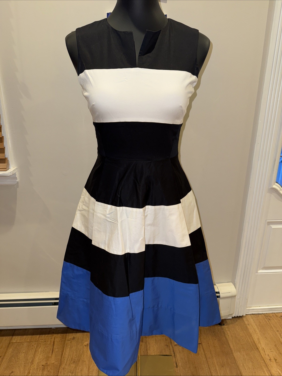 NWOT Kate Spade Bold Stripe Dress - 0