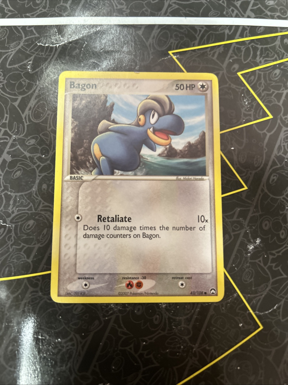 BAGON - 43/108 - EX Power Keepers - Common - Pokemon Card D3