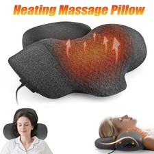 3-in-1 Neck Massager Pillow For Shoulder Deep Tissue With Heating And Traction