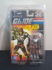 GI Joe 25th Anniversary Zartan 2007 New Color Changing Face   63461  Silver Foil