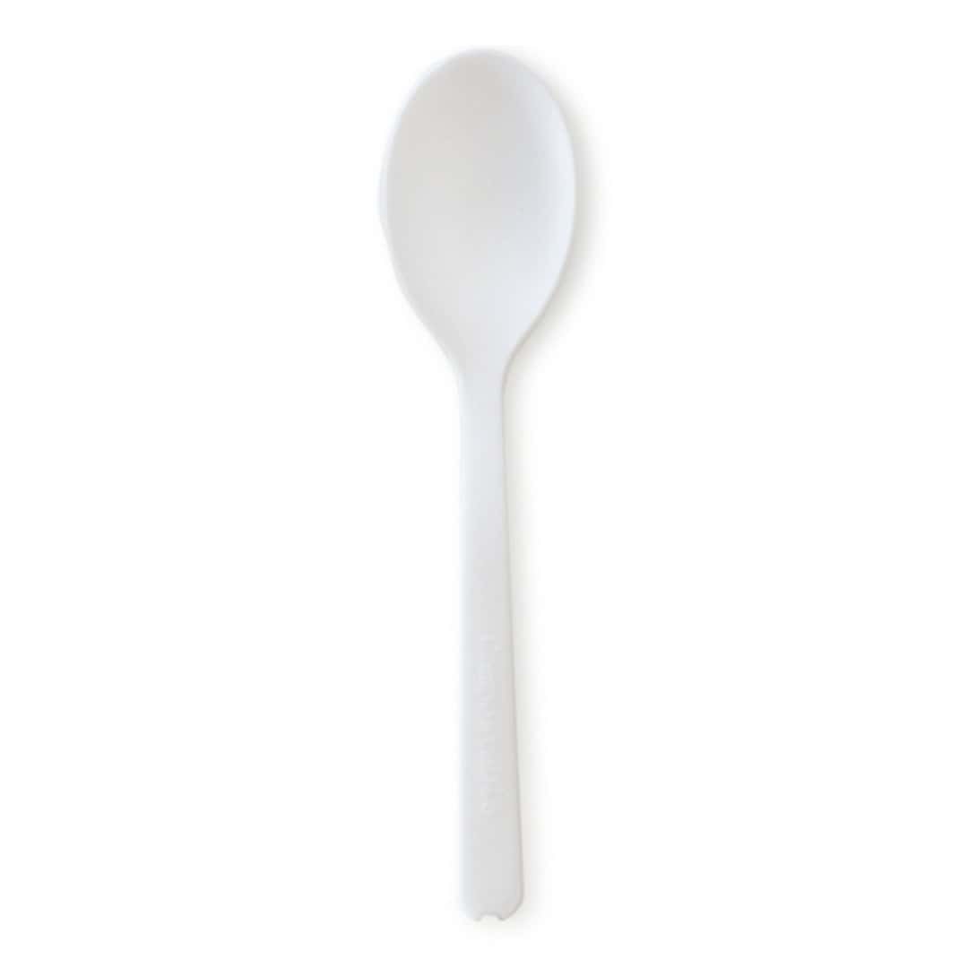 Mini Cucharita De Café Bio CPLA 10,5 Cm 50 Pz Brenta | Paleta De Helado