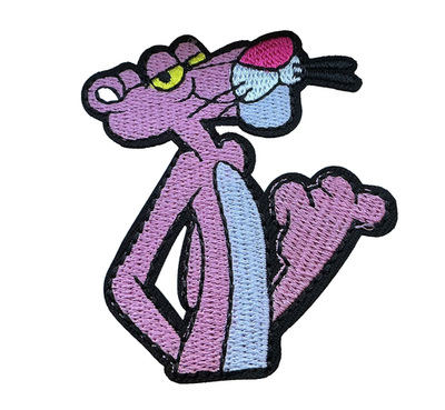 #ad #ad PINK PANTHER Embroidered Iron On Patch $3.95
