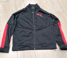 Puma Mens Contrast 2.0 Full Zip Front Track Jacket L