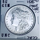 1885 O BU GEM MORGAN SILVER DOLLAR UNC MS+++ U.S. MINT RARE COIN 7873