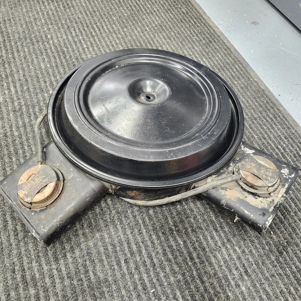 C3 Corvette Dual Snorkel Air Cleaner Assembly Intake OEM 76-81 USED Original Lid - Image 2 of 4