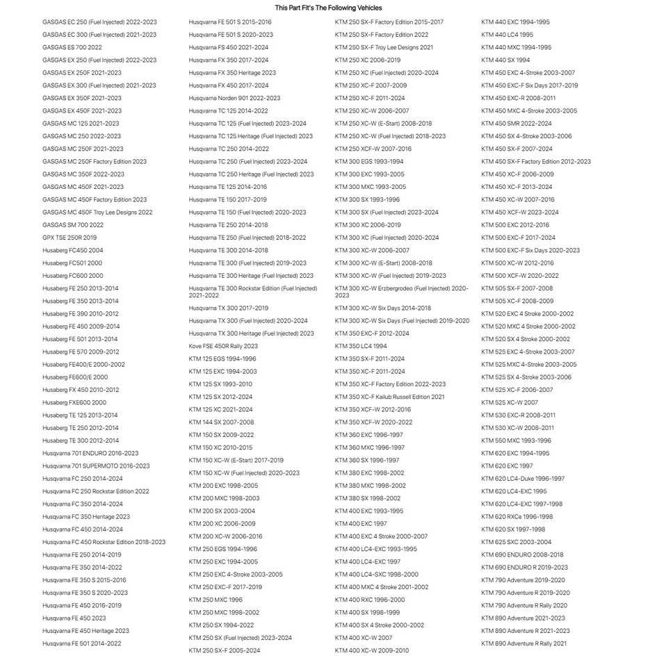 Piñón trasero Dirt Tricks circonio 51 dientes cromático para Husqvarna FX 450 2017 Foto 2 de 3