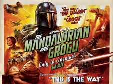 THE MANDALORIAN AND GROGU 2026 UK Quad poster print 30x40 Star Wars FREE P&P