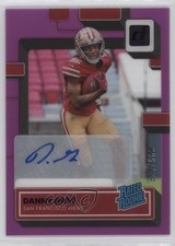 2022 Panini Clearly Donruss Rated Rookie Purple 95/175 Danny Gray #83 Auto 6o3