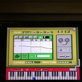 Famicom Disk System Family Composer W/ box instruction Tested FC Disk Card 