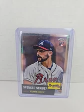 2022 Topps Chrome Platinum Anniversary - Spencer Strider (RC) #186