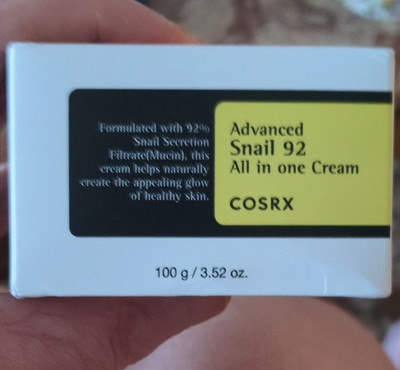 COSRX Advanced Snail 92 All-in-One Face Cream Snail Mucin Moisturizer 3.52 oz