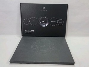 PORSCHE The New 911 Timeless Machine Hardcover Sales Brochure Dealer w/ Sleeve