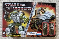 Transformers Collaborative G.I. Joe x Autobot Kup Triple T Action Figures