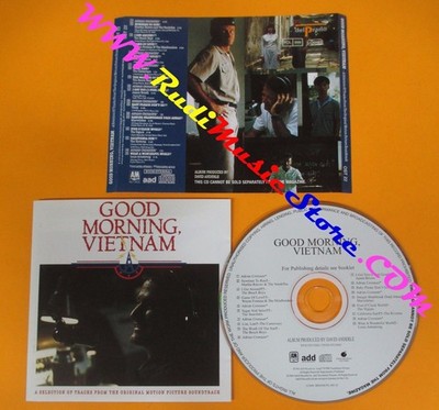 CD SOUNDTRACK GOOD MORNING VIETNAM OST 22 UK 1998 PROMO no dvd vhs mc ...