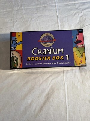 Cranium Booster Box 1 4 Decks 800 Cards for Cranium Brain Game 1990s New Sealed